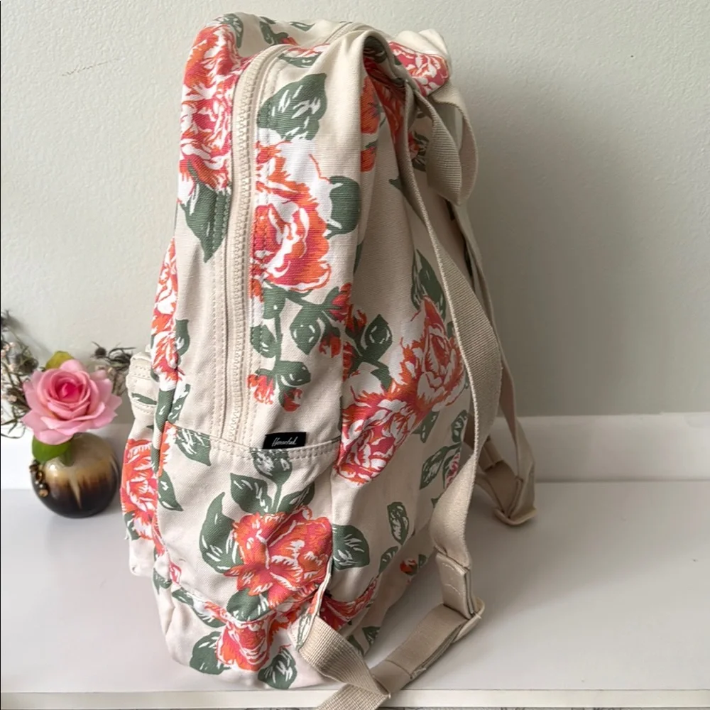 Herschel Floral Cream Backpack